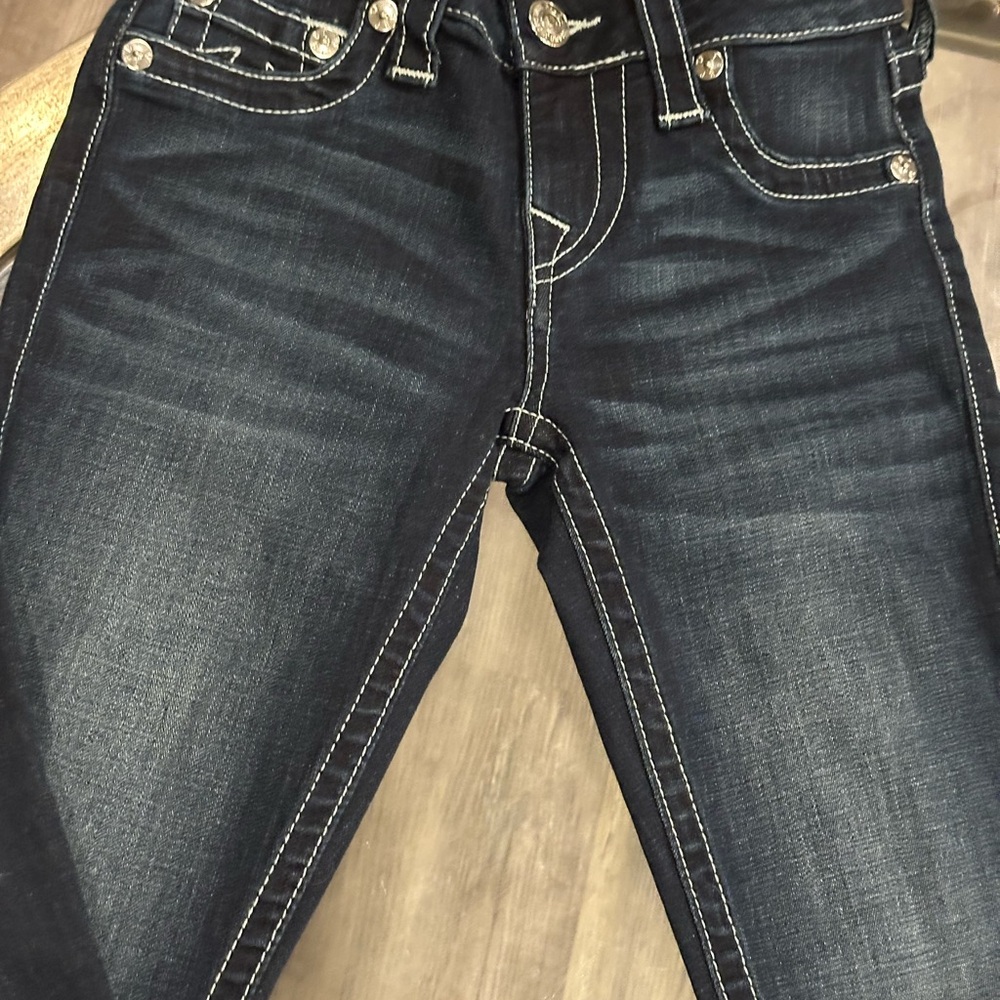 True Religion Men's Deep Indigo Relaxed Jeans